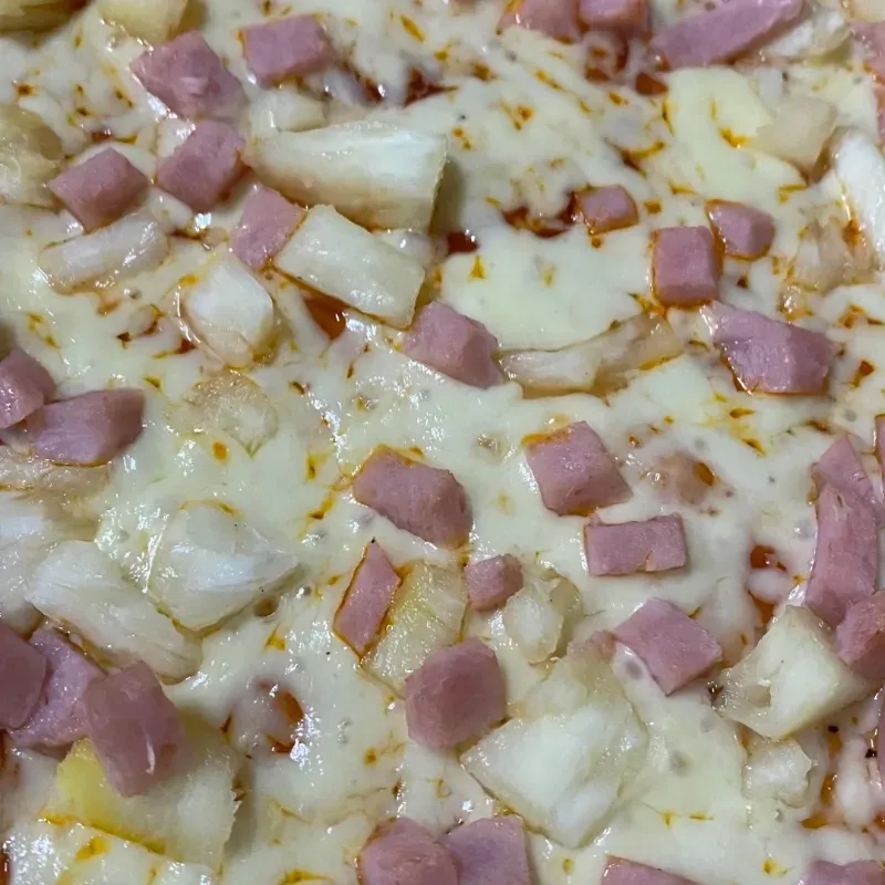 Pizza hawaiana