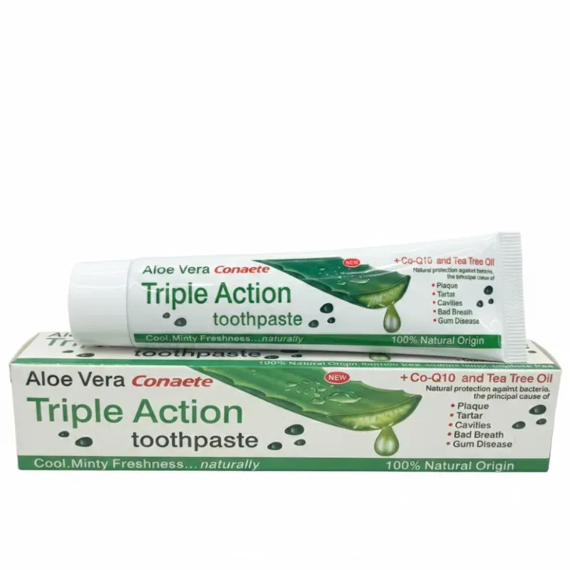 Aloe Vera Conaete - Triple Action toothpaste (Pasta de dientes Triple Acción).
