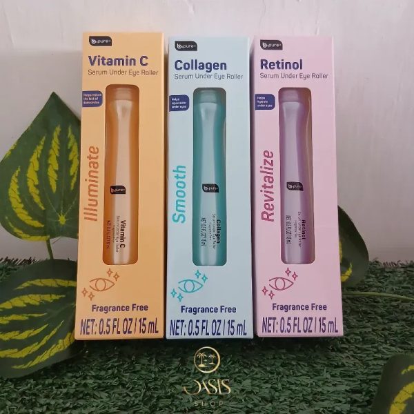 Contorno de ojos de colágeno, vitamina c y retinol