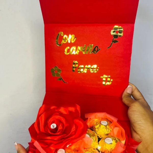  Caja Romántica con Luces