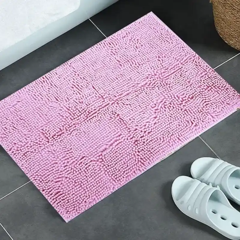 Alfombras de Chenilla rosado