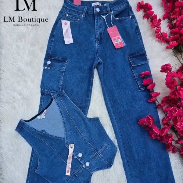 Conjunto de mezclilla