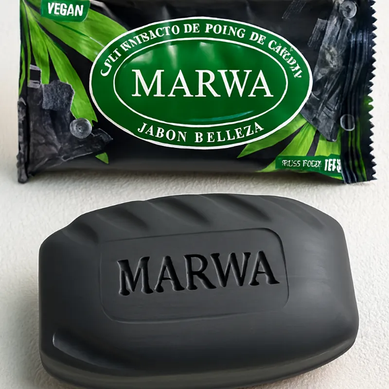 Jabón con Polvo de carbón activado