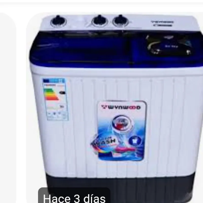 Lavadora Semi Automática