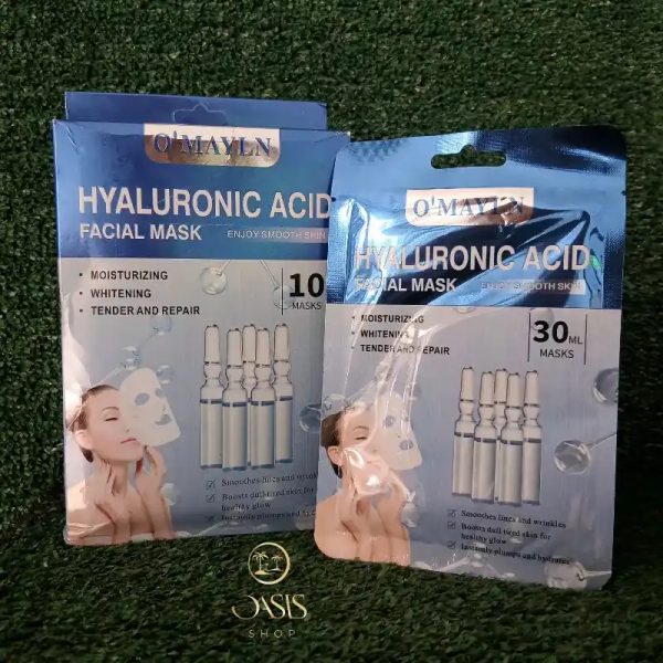 Mascarilla facial de ácido hialurónico