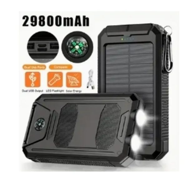 Power bank con panel solar