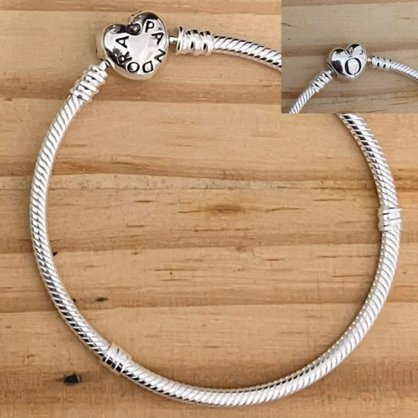 Pulsera flexible corazón clásico
