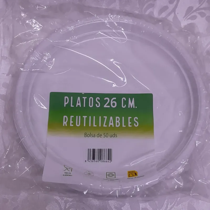 Platos desechables