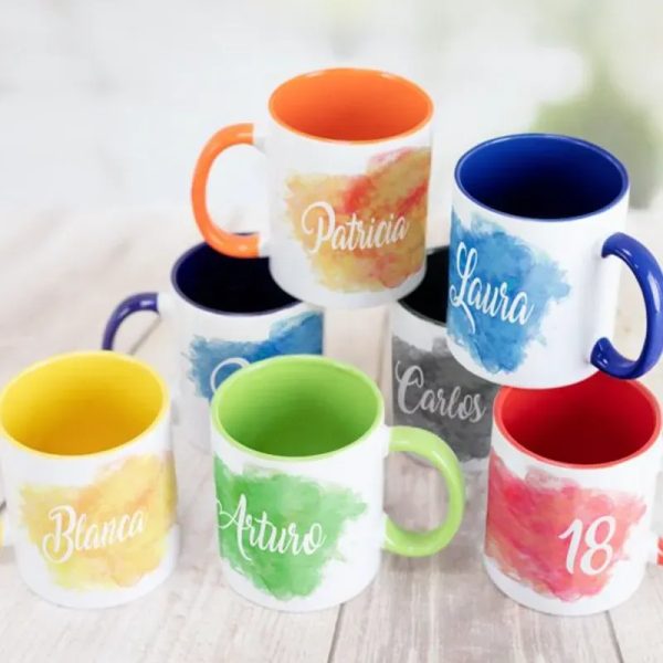 Jarras de colores
