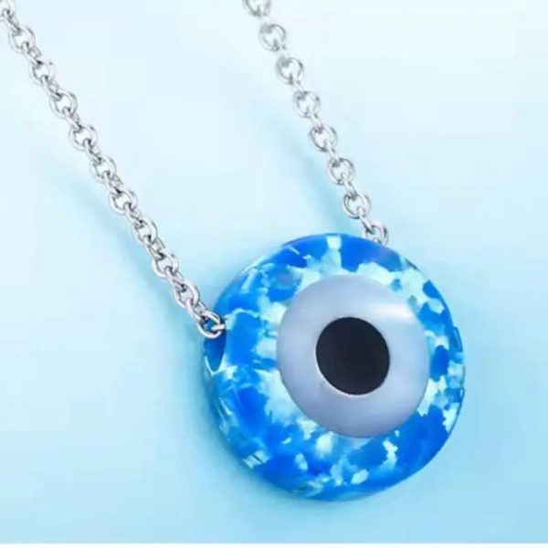 Cadena de ópalo azul