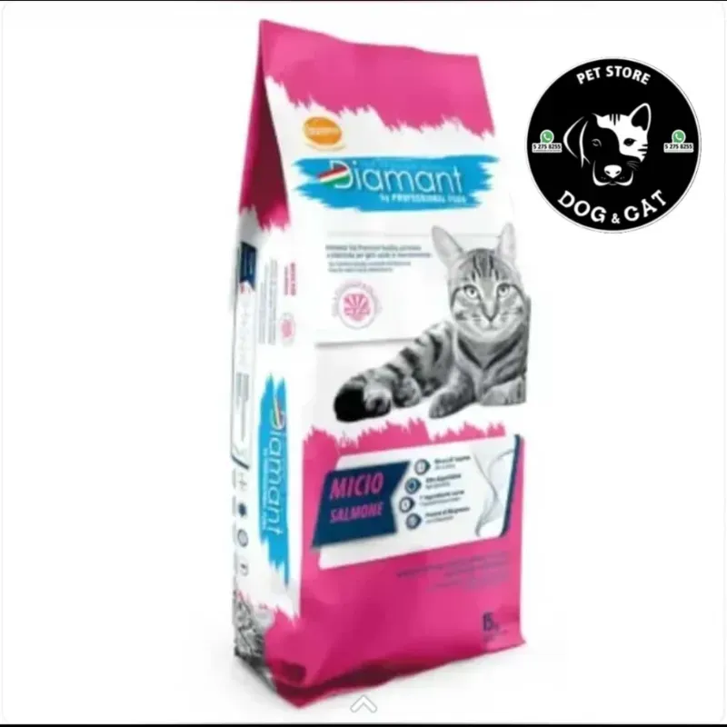 Pienso importado Para Gatos Bolsa 15 Kg Salmon