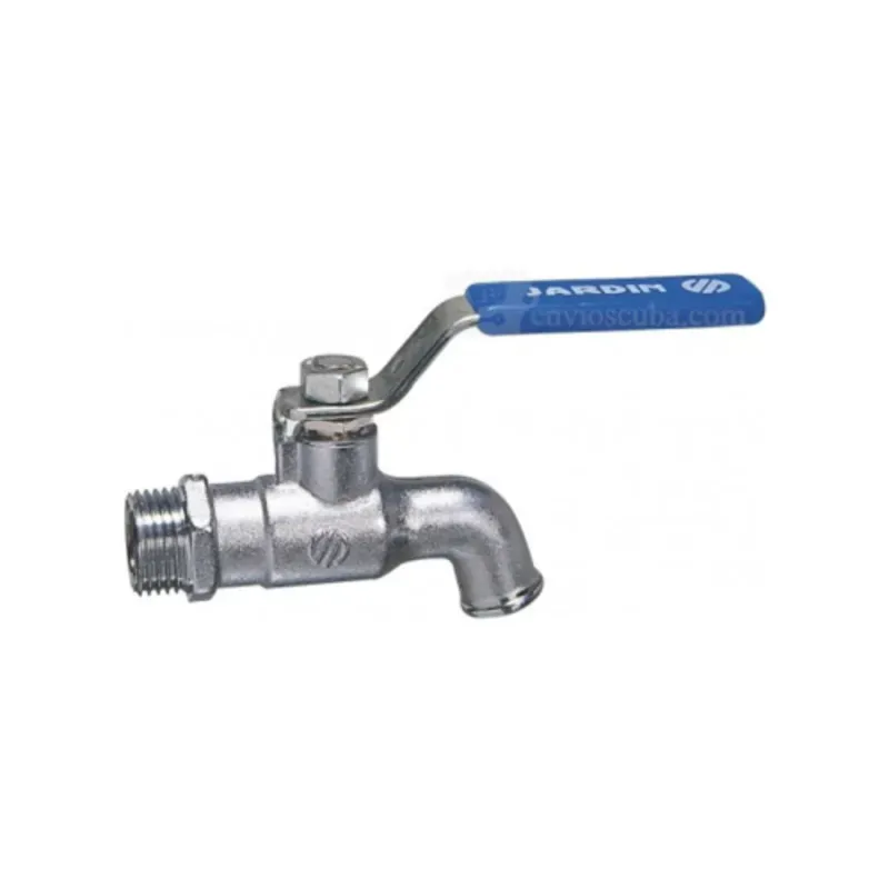 Grifo sencillo, construido en latón cromado, 1/2". 3632003007