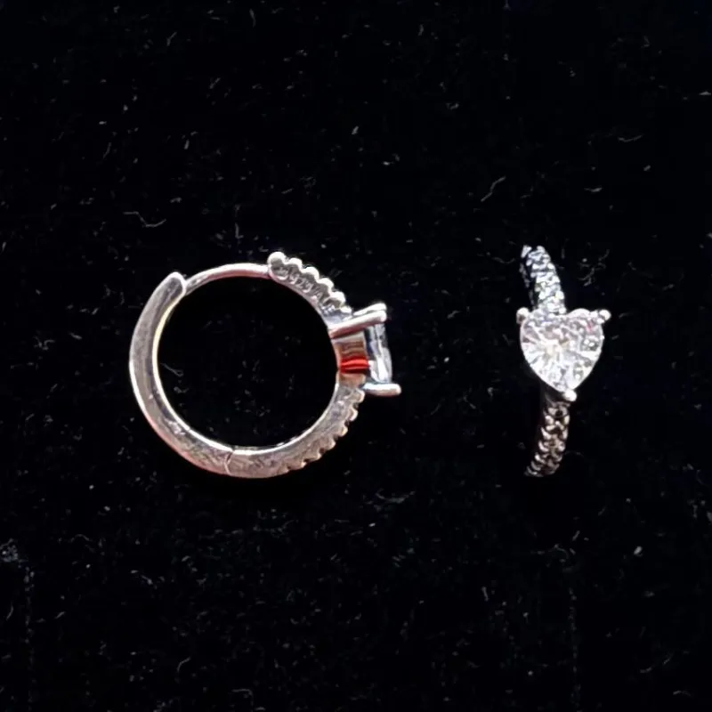 Argollas Corazón de piedra