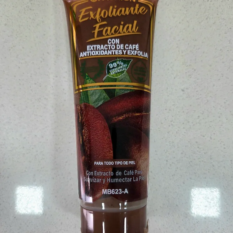 Gel exfoliante facial de Café 120ml