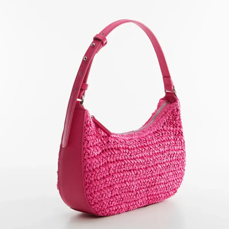 Bolso hombro fibra natura