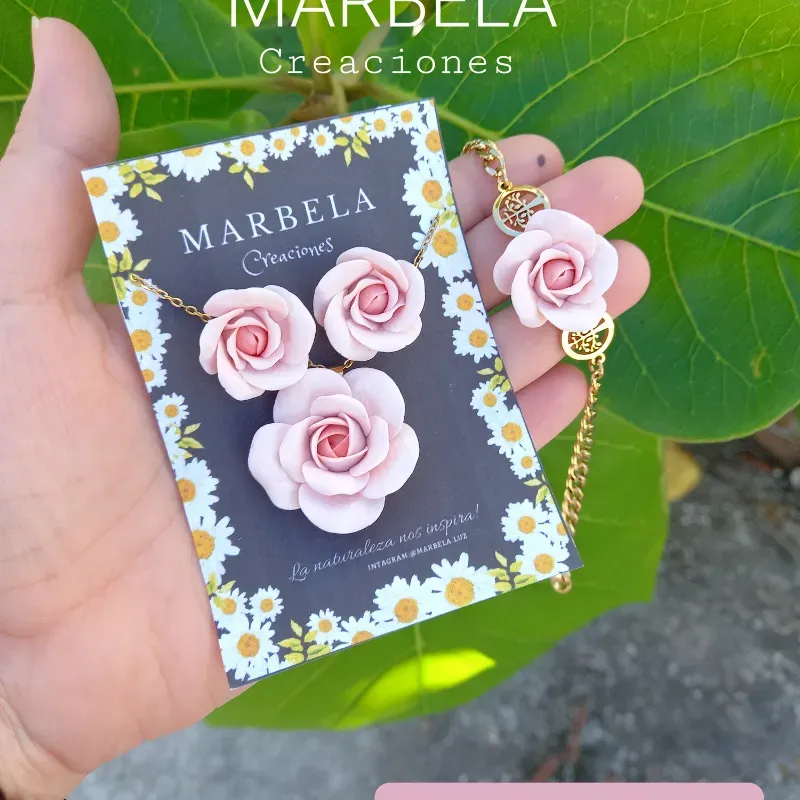 ✨Conjunto de Rosas Pastel✨