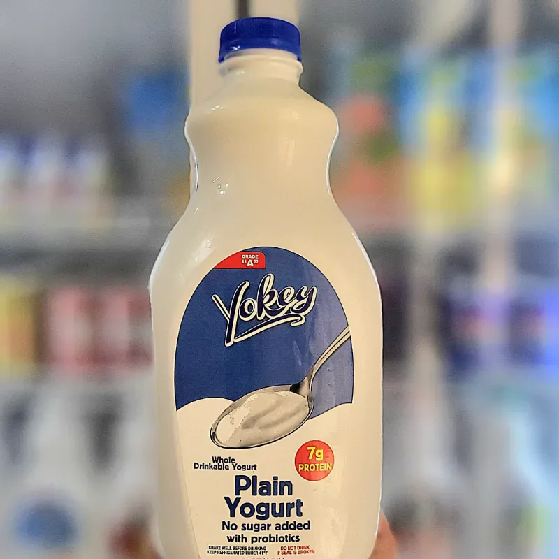 Yogurt probiótico sabor Natural S/A.YOKEY