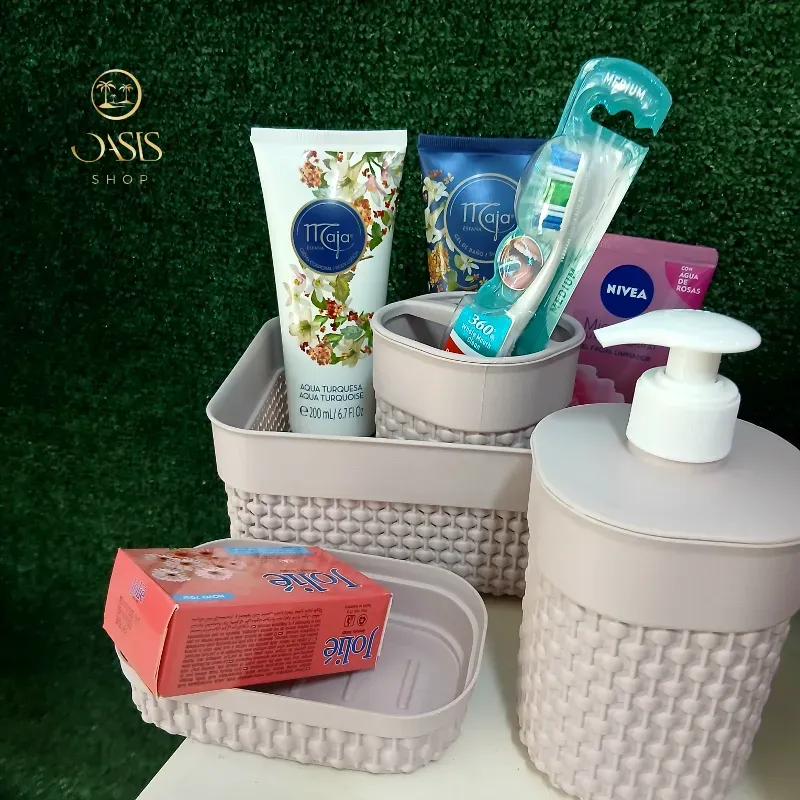 Juego de organizador para el baño