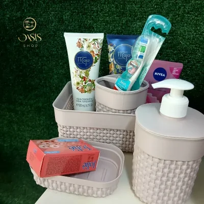 Juego de organizador para el baño