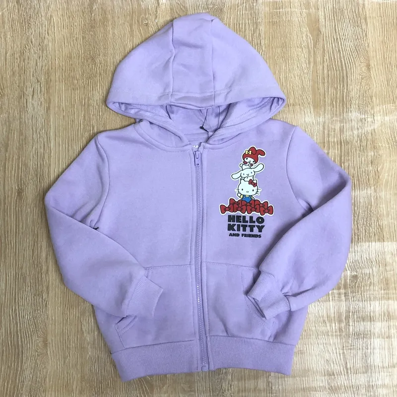 Abrigo con Hello Kitty color Violeta