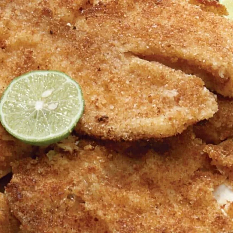 Minuta y chicharritas de plátano