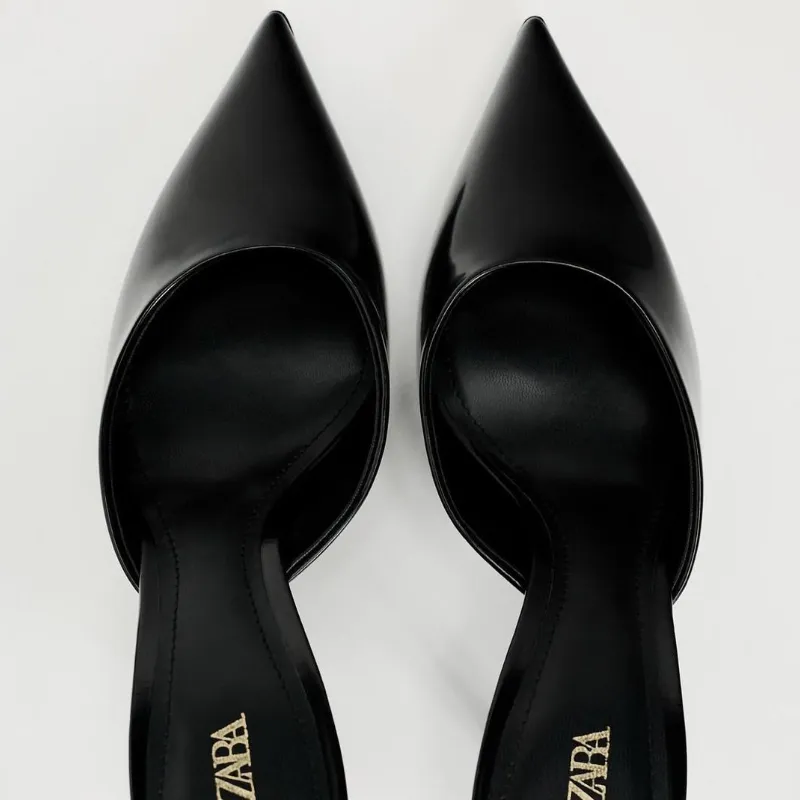 Zapato de Tacón Tipo Mule