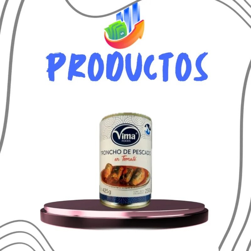 Tronchos de pescado en tomate 425g