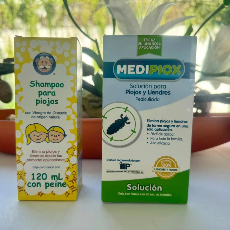 Shampoo antipiojos