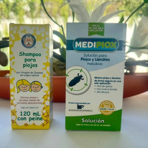 Shampoo antipiojos