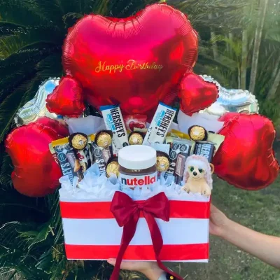 ✨Cajita personalizada con peluche✨