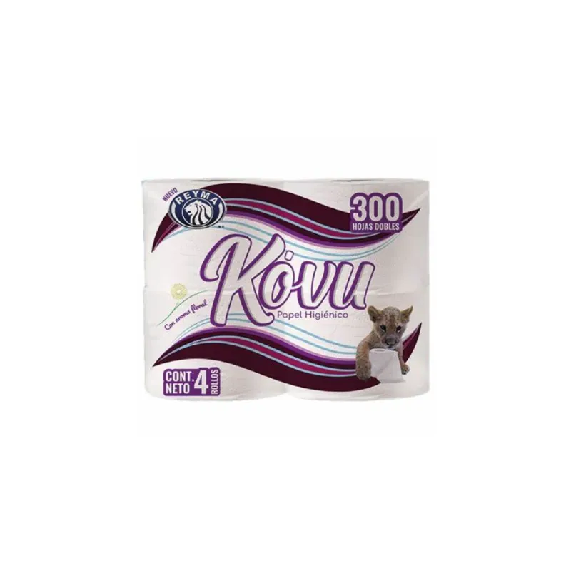 Papel higiénico paquete de 4