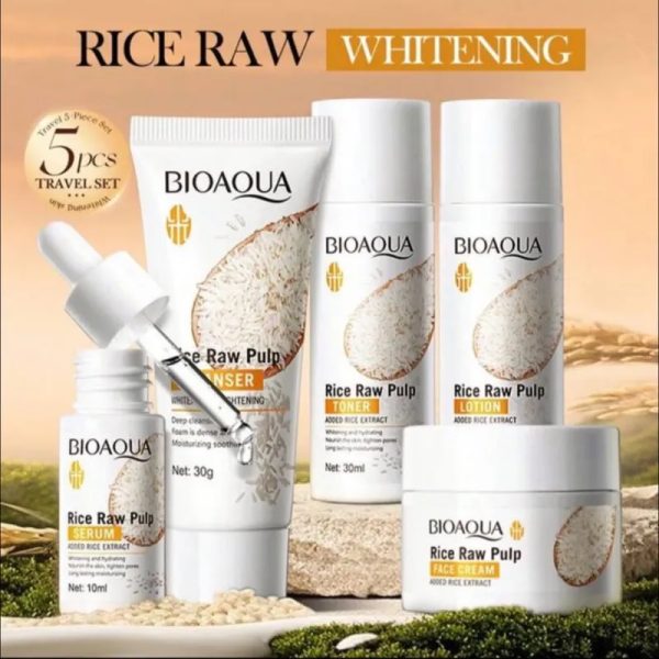 SET BIOAQUA con Arroz — 5 piezas