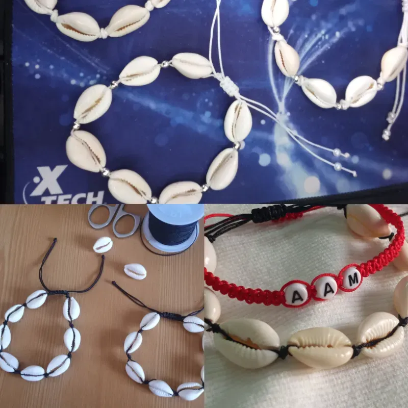 Pulseras de mas de 5 caracolas