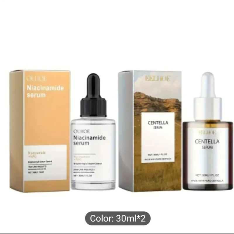 Sérum Centella Asiática y Sérum de Niacinamida