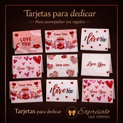 Tarjetas para dedicar