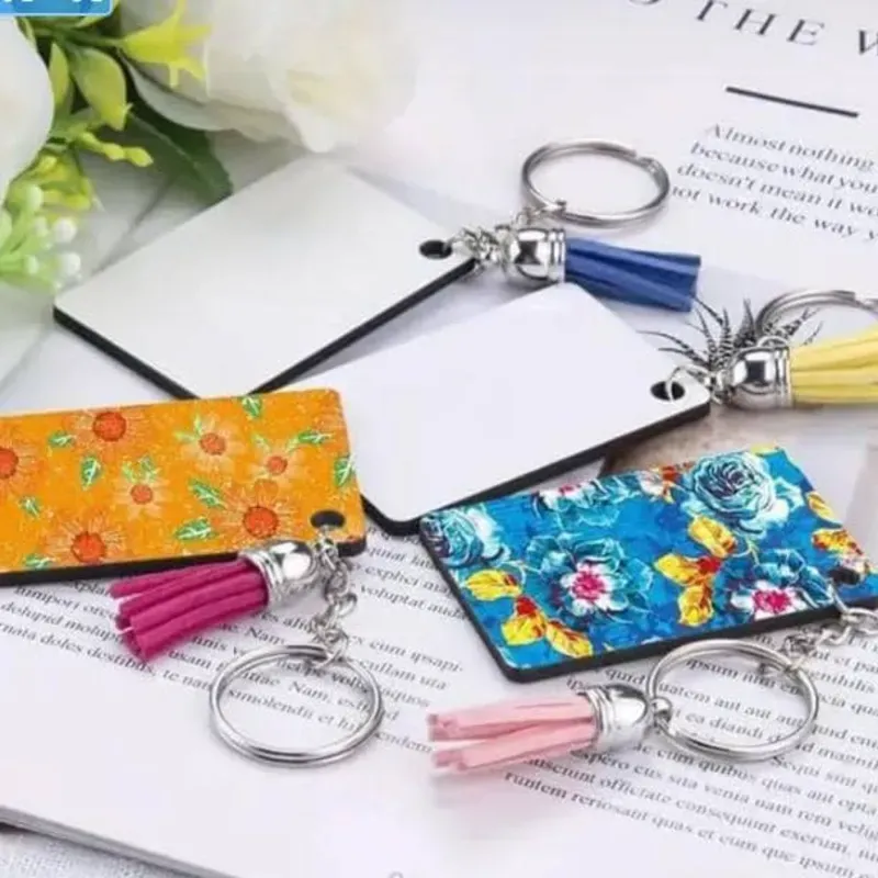 LLAVERO RECTANGULAR MDF