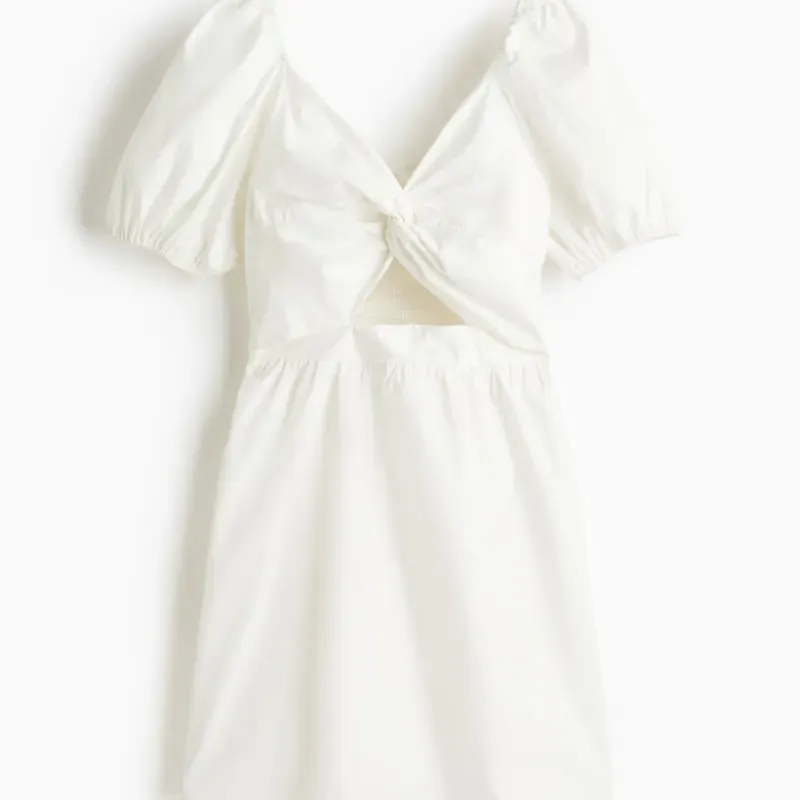 Vestido blancho H&M