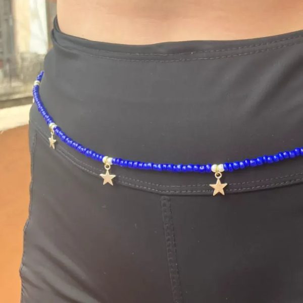 Body chain de cuentas y dijes