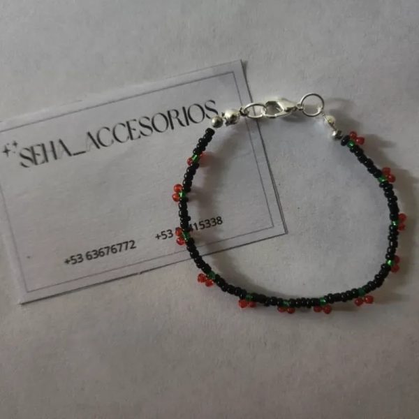 Pulsera de cerezas