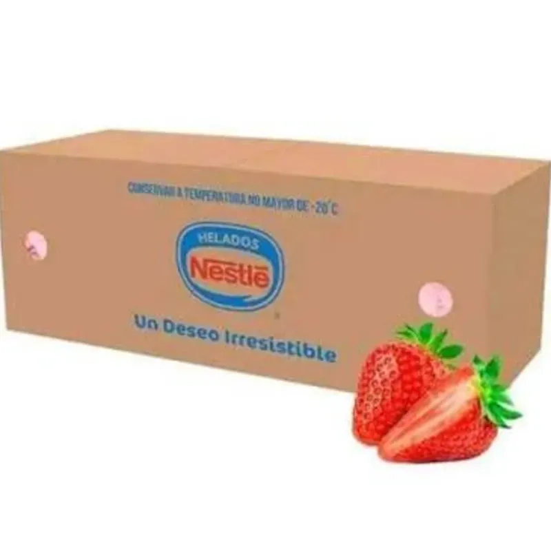 Helado Nestlé sabor fresa