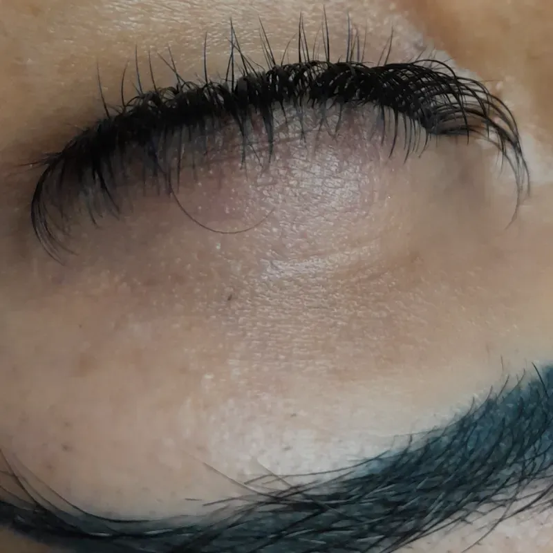 Pestañas inferiores