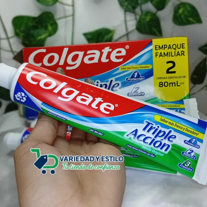 Pasta colgate triple acción