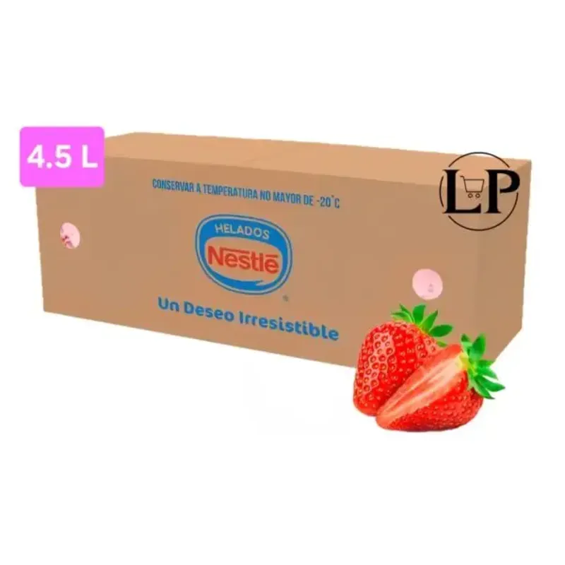 Helado Nestlé Sabor Fresa 