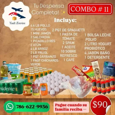 Combo de Alimentos 11
