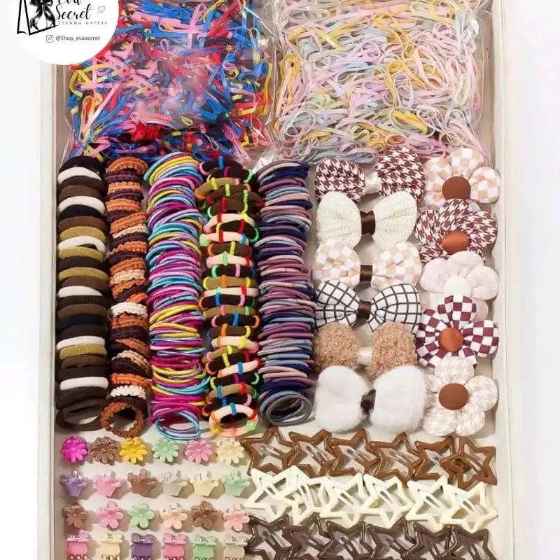 Set 935 piezas de accesorios pelo