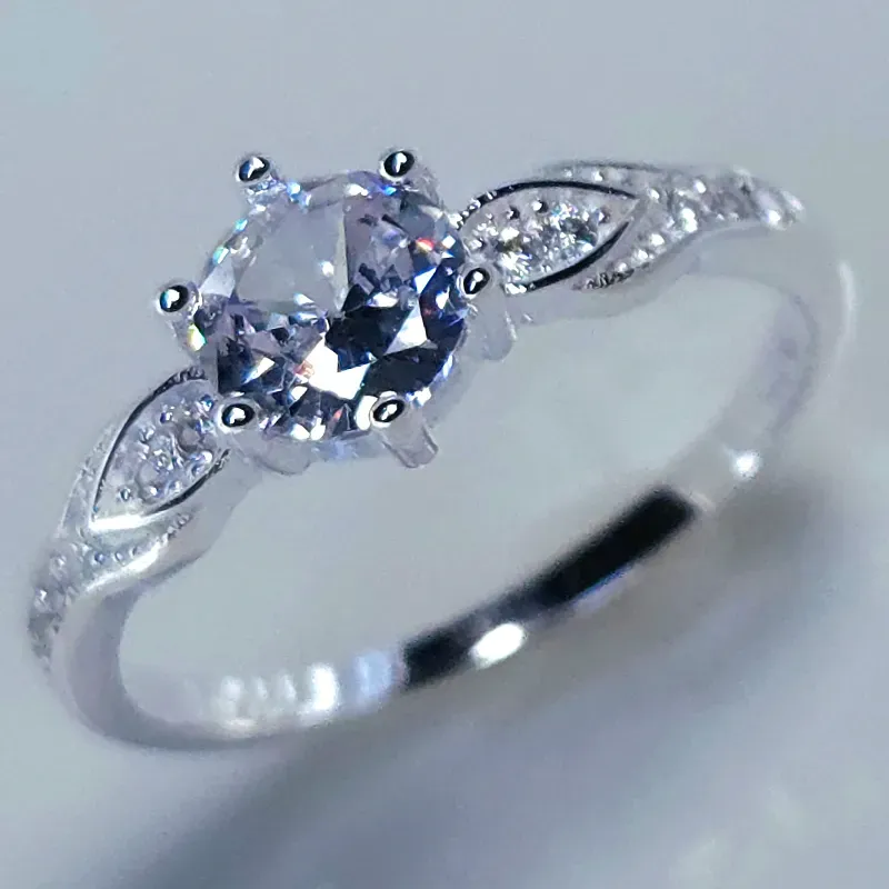 Anillo de compromiso en plata 925 #25