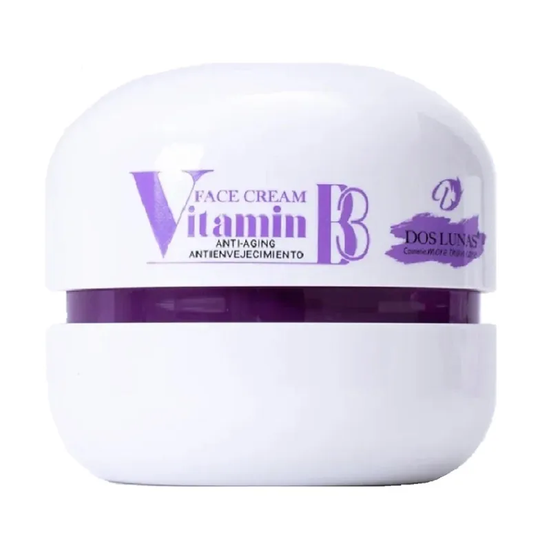 Crema facial antienvejecimiento con Vitamina B3 ( Niacinamida )
