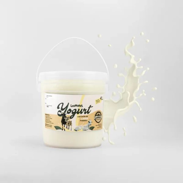 Yogurt Probiótico Natural de Cabra 4L