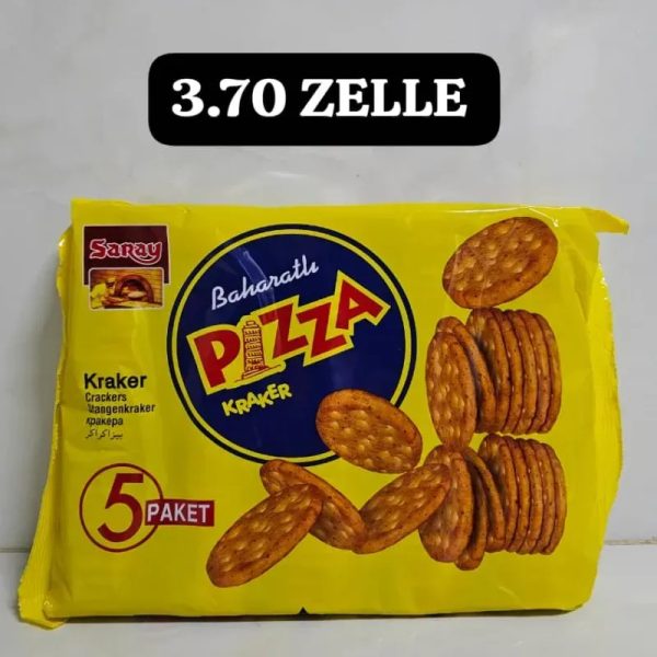 Galletas sabor pizza