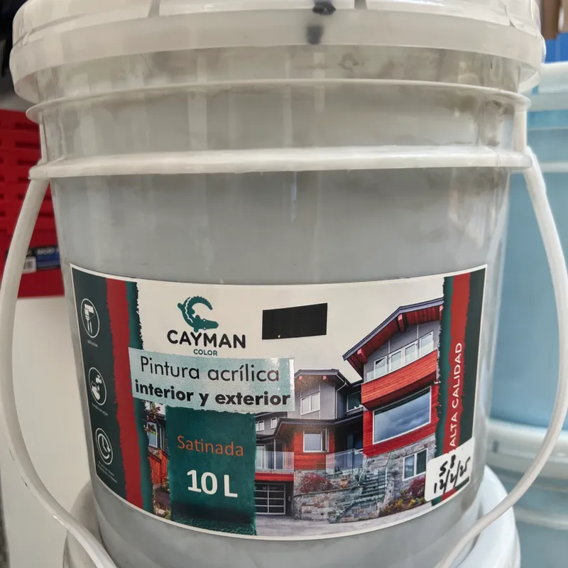 Satinada 8 años 10lts